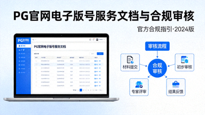 PG官网电子版号服务文档与合规审核
